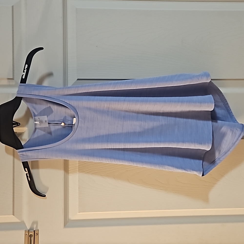 CALIA WOMEN’S TWIST BACK TANK: PERI DUSK: NEW WITH TAGS: SIZE XS